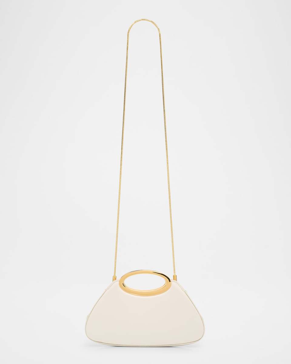 Mod Sculptural Leather Crossbody Bag